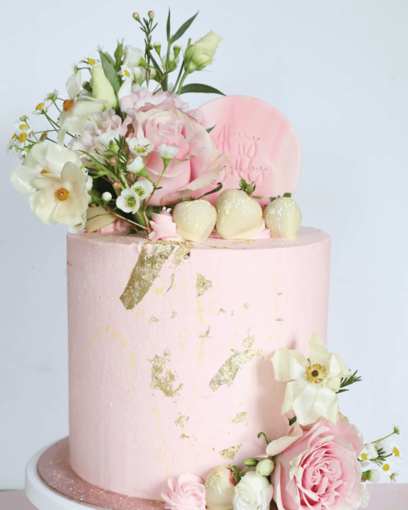 fresh-floral-vegan-cake